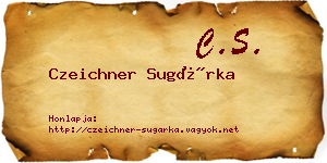 Czeichner Sugárka névjegykártya